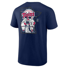 Minnesota Twins Hometown Collection Stadium Signage T-Shirt - Navy - MLB on Sale