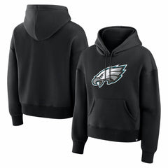 Fanatics Philadelphia Eagles Women's Essential Legacy Hoodie Black