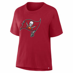 Fanatics Tampa Bay Buccaneers Women's Essential Legacy T-Shirt Red