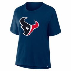 Fanatics Houston Texans Women's Essential Legacy T-Shirt Navy