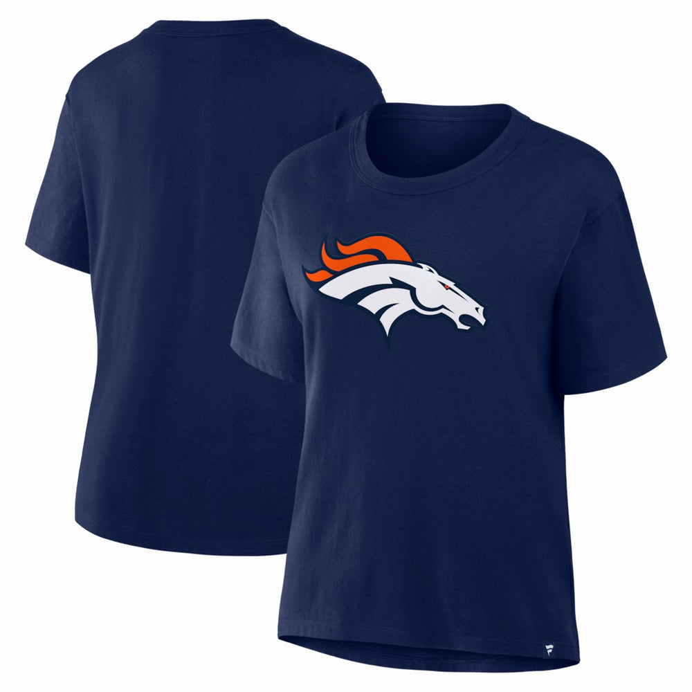 Fanatics Denver Broncos Women's Essential Legacy T-Shirt Navy