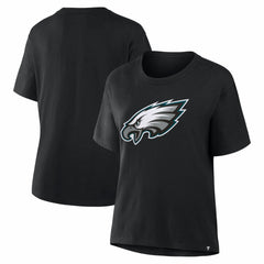 Fanatics Philadelphia Eagles Women's Essential Legacy T-Shirt Black