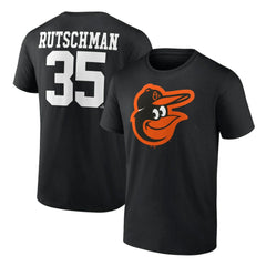 Adley Rutschman Baltimore Orioles Player Icon Name & Number T-Shirt - Black - MLB Online