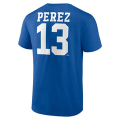 Salvador Perez Kansas City Royals Player Icon Name & Number T-Shirt - Royal - MLB Online