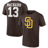 Manny Machado San Diego Padres Player Icon Name & Number T-Shirt - Brown - MLB Online