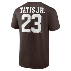 Fernando Tatis Jr. San Diego Padres Player Icon Name & Number T-Shirt - Brown - MLB on Sale