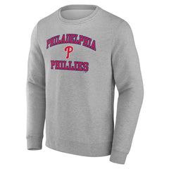 Philadelphia Phillies Heart & Soul Pullover Sweatshirt - Heather Gray - MLB Online
