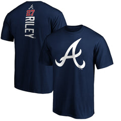 Austin Riley Atlanta Braves Playmaker Name & Number T-Shirt - Navy - MLB Lifestyle