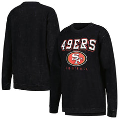 San Francisco 49ers G-III 4Her by Carl Banks Women's Comfy Cord Pullover Sweatshirt Black