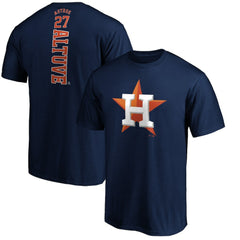 Jose Altuve Houston Astros Playmaker Name & Number T-Shirt - Navy - MLB Sale