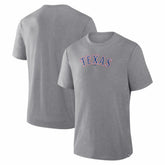 Texas Rangers Fanatics Play Tribute Tri-Blend T-Shirt - Heather Gray - Fanatics Online