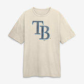 Tampa Bay Rays Fanatics Stadium Slub T-Shirt - Cream - Fanatics Lifestyle