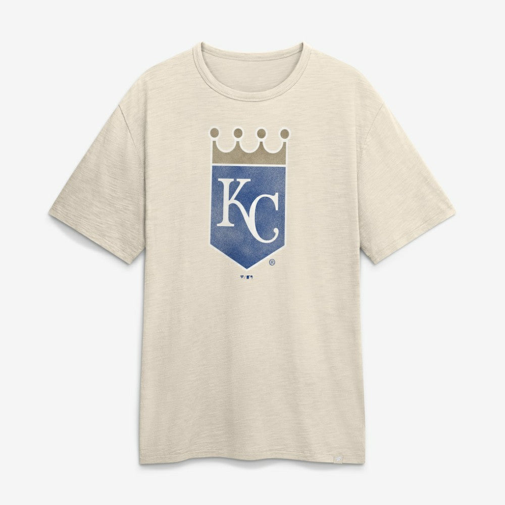 Kansas City Royals Fanatics Stadium Slub T-Shirt - Tan - Fanatics on Sale
