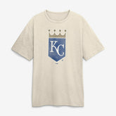 Kansas City Royals Fanatics Stadium Slub T-Shirt - Tan - Fanatics on Sale
