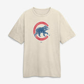 Chicago Cubs Fanatics Stadium Slub T-Shirt - Tan - Fanatics Sale