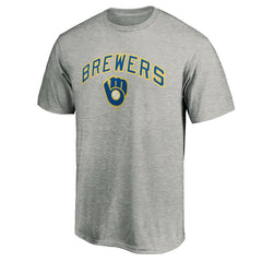 Milwaukee Brewers Cooperstown Collection Wahconah T-Shirt - Heather Gray - MLB on Sale