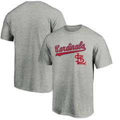 St. Louis Cardinals Cooperstown Collection Wahconah T-Shirt - Heather Gray - MLB Lifestyle