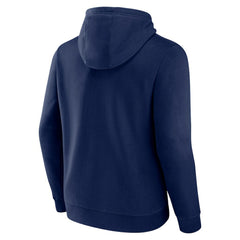 Chicago Cubs Official Wordmark Pullover Hoodie - Navy - MLB Sale