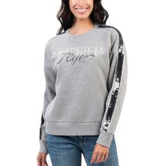 Philadelphia Flyers G-III 4Her by Carl Banks Women's Penalty Box Pullover Sweatshirt - Gray - NHL 200115832