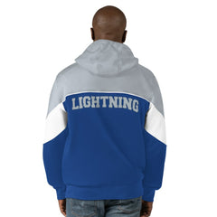 Tampa Bay Lightning Starter Power Forward Full-Zip Hoodie - Blue/Gray - NHL 200115914