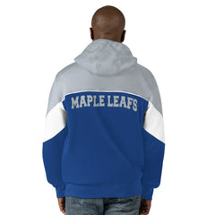 Toronto Maple Leafs Starter Power Forward Full-Zip Hoodie - Blue/Gray - NHL 200115916