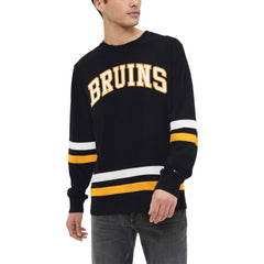 Boston Bruins Tommy Hilfiger Nolan Long Sleeve T-Shirt - Black - NHL 200115926