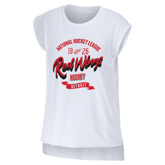 Detroit Red Wings WEAR by Erin Andrews Women's Domestic Tank Top - White - NHL 200116092