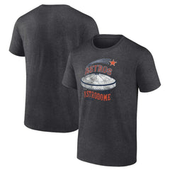 Houston Astros Hometown Collection The Dome T-Shirt - Charcoal - MLB Lifestyle
