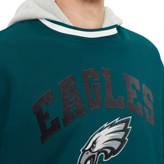 Philadelphia Eagles Tommy Hilfiger Ivan Fashion Pullover Hoodie Midnight Green