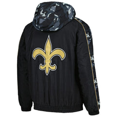 New Orleans Saints Starter Thursday Night Gridiron Full-Zip Hoodie Black