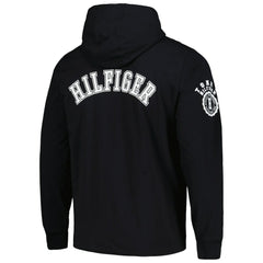Las Vegas Raiders Tommy Hilfiger Morgan Long Sleeve Hoodie T-Shirt Black