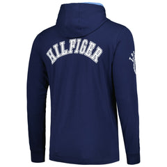 Tennessee Titans Tommy Hilfiger Morgan Long Sleeve Hoodie T-Shirt Navy