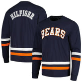 Chicago Bears Tommy Hilfiger Nolan Long Sleeve T-Shirt Navy/Orange