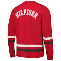 Tampa Bay Buccaneers Tommy Hilfiger Nolan Long Sleeve T-Shirt Red/Pewter