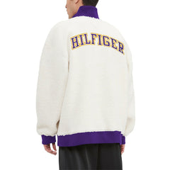 Minnesota Vikings Tommy Hilfiger Jordan Sherpa Quarter-Zip Sweatshirt Cream