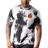 Cincinnati Bengals MSX by Michael Strahan Freestyle Tie-Dye T-Shirt Black