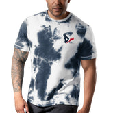 Houston Texans MSX by Michael Strahan Freestyle Tie-Dye T-Shirt Navy