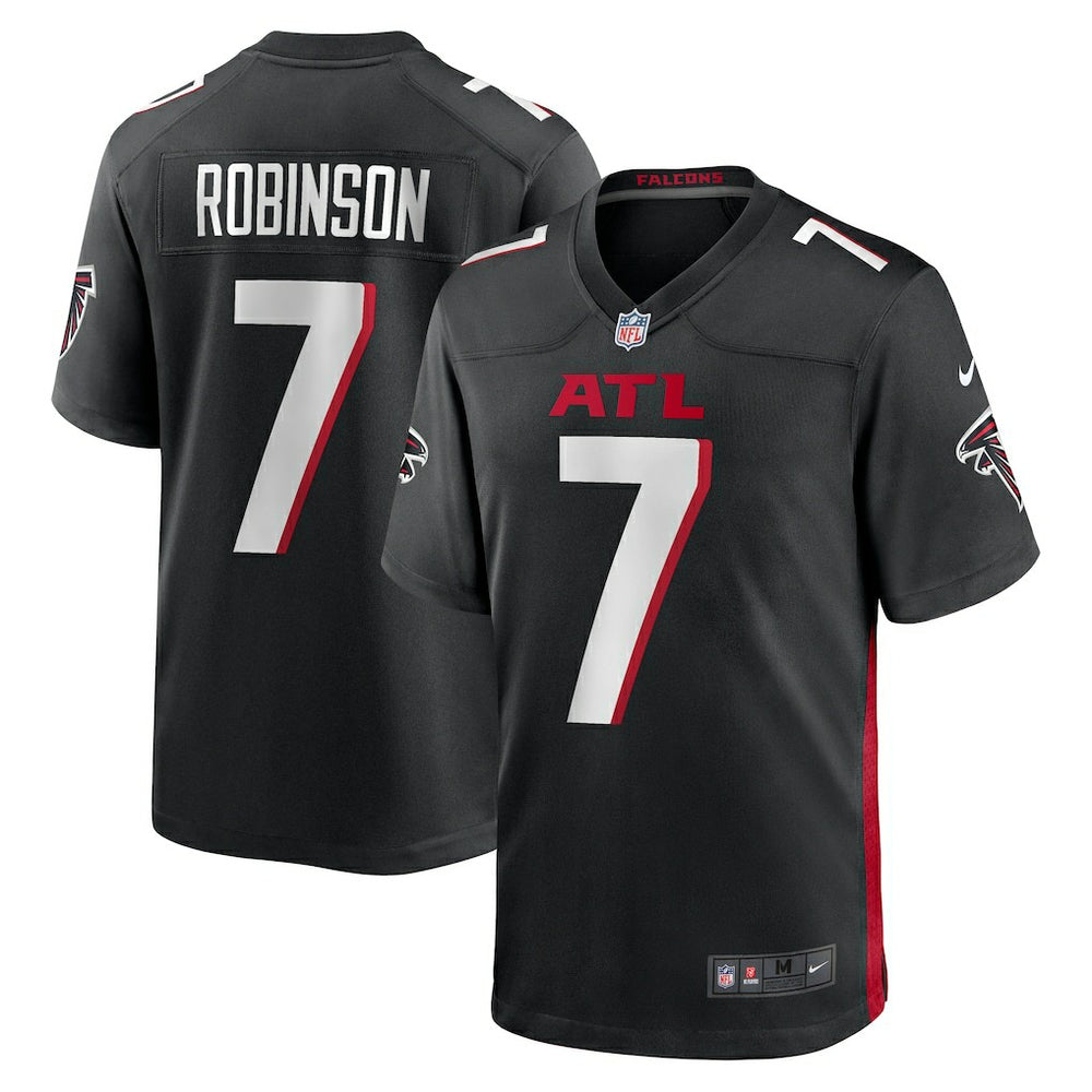 Nike Bijan Robinson Atlanta Falcons Youth Game Jersey Black