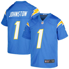 Nike Quentin Johnston Los Angeles Chargers Youth Game Jersey Powder Blue
