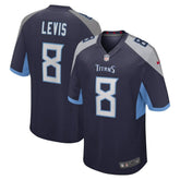 Nike Will Levis Tennessee Titans Youth Game Jersey Navy