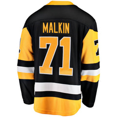 Evgeni Malkin Pittsburgh Penguins Fanatics Home Breakaway Jersey - Black - NHL 200119690