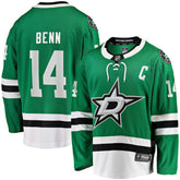 Jamie Benn Dallas Stars Fanatics Captain Patch Home Breakaway Jersey - Kelly Green - NHL 200119691