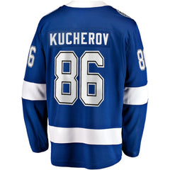 Nikita Kucherov Tampa Bay Lightning Fanatics Home Breakaway Jersey - Blue - NHL 200119698