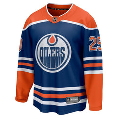 Leon Draisaitl Edmonton Oilers Fanatics Home Breakaway Jersey - Royal - NHL 200119710