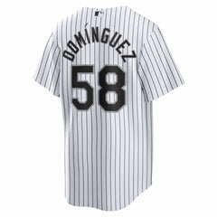 Seranthony Domínguez Chicago White Sox Nike Home Replica Jersey - White - Nike Online
