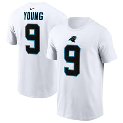 Nike Bryce Young Carolina Panthers Player Name & Number T-Shirt White
