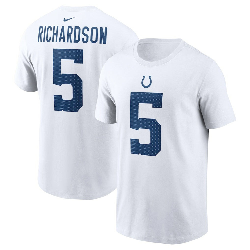Nike Anthony Richardson Indianapolis Colts Player Name & Number T-Shirt White