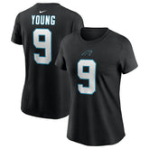 Nike Bryce Young Carolina Panthers Women's Player Name & Number T-Shirt Black