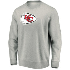 Kansas City Chiefs Pullover Sweatshirt Gray