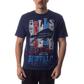 Buffalo Bills The Wild Collective Unisex Tour Band T-Shirt Navy